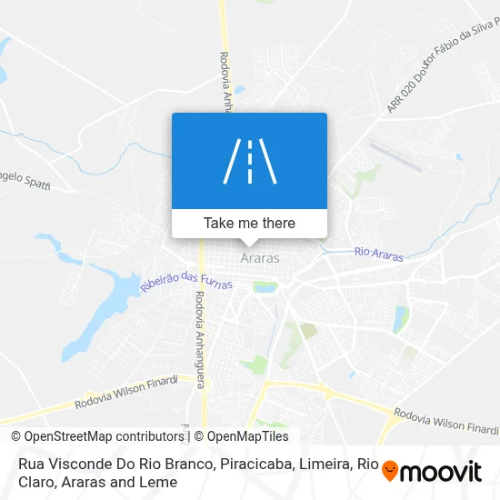Rua Visconde Do Rio Branco map