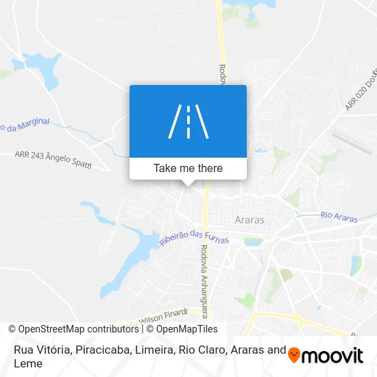 Rua Vitória map