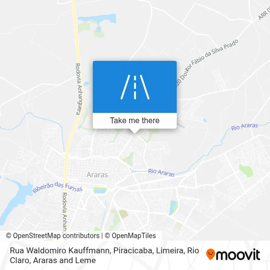 Rua Waldomiro Kauffmann map