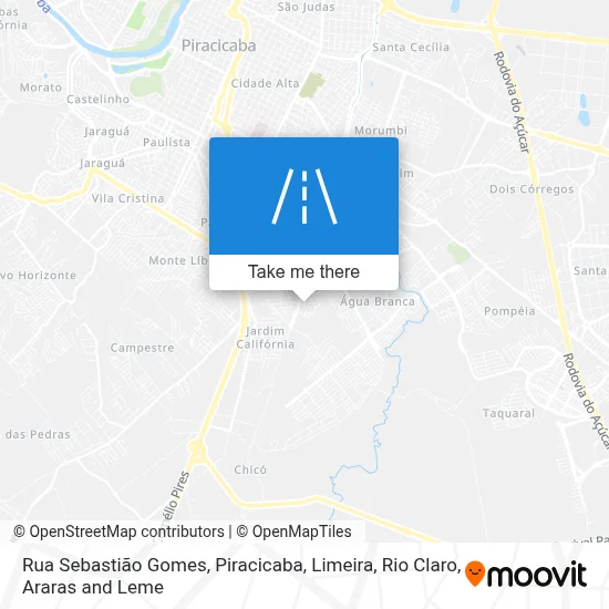 Rua Sebastião Gomes map