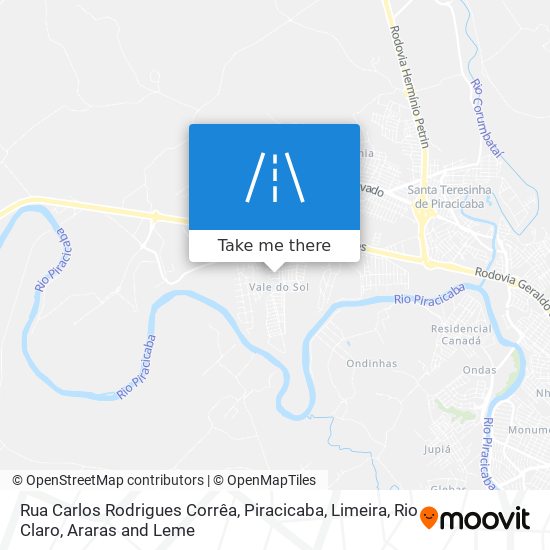 Rua Carlos Rodrigues Corrêa map