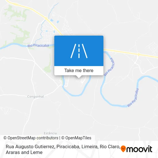 Rua Augusto Gutierrez map