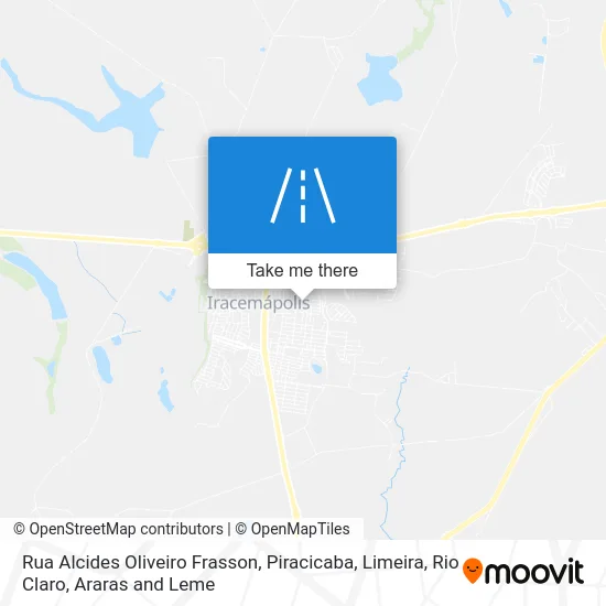 Rua Alcides Oliveiro Frasson map