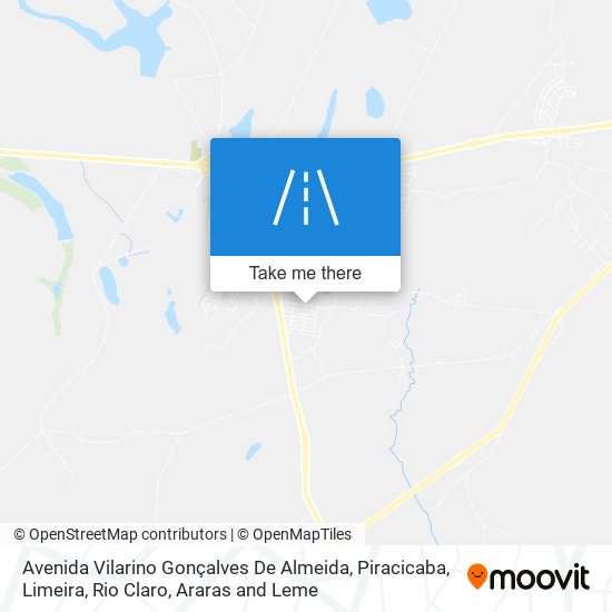 Mapa Avenida Vilarino Gonçalves De Almeida