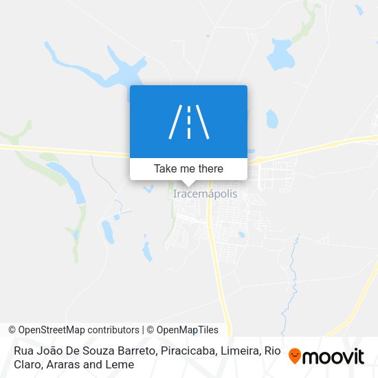 Rua João De Souza Barreto map