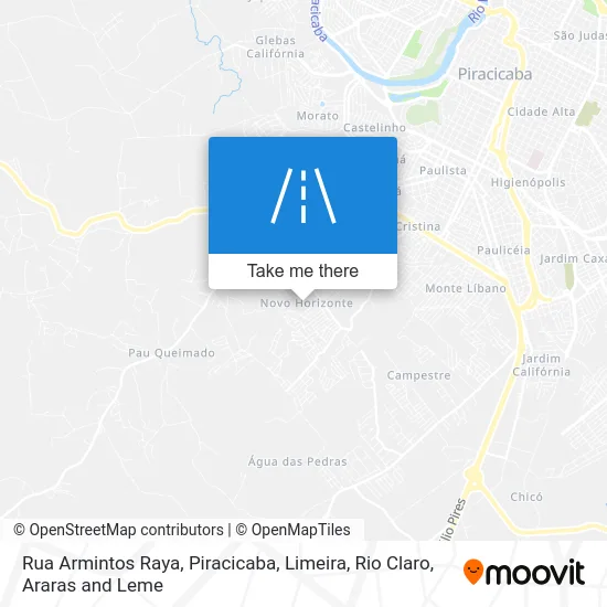 Rua Armintos Raya map
