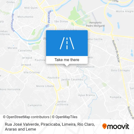 Rua José Valverde map