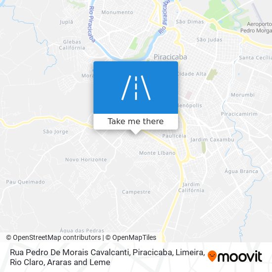 Rua Pedro De Morais Cavalcanti map