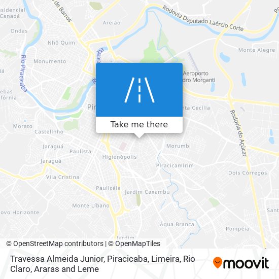 Travessa Almeida Junior map