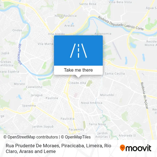 Rua Prudente De Moraes map