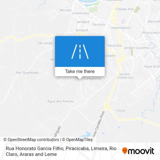 Rua Honorato Garcia Filho map