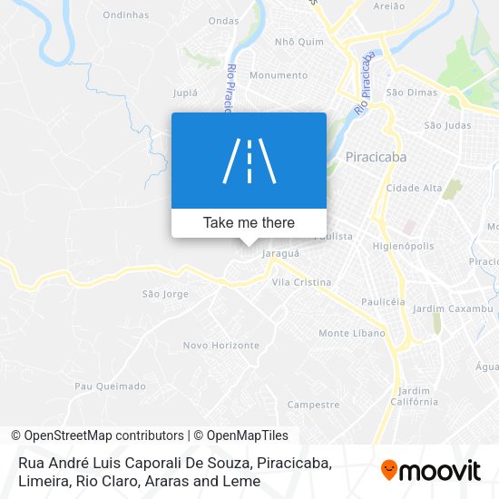 Rua André Luis Caporali De Souza map
