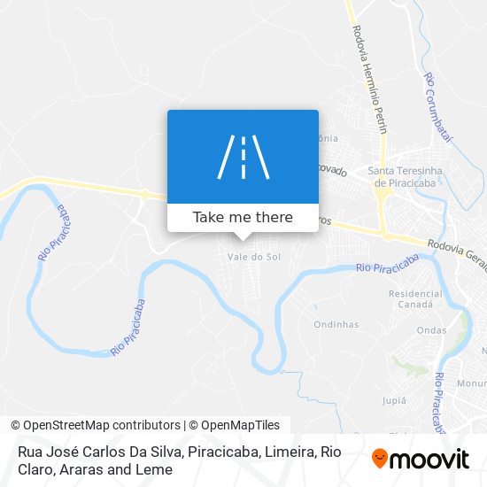 Rua José Carlos Da Silva map