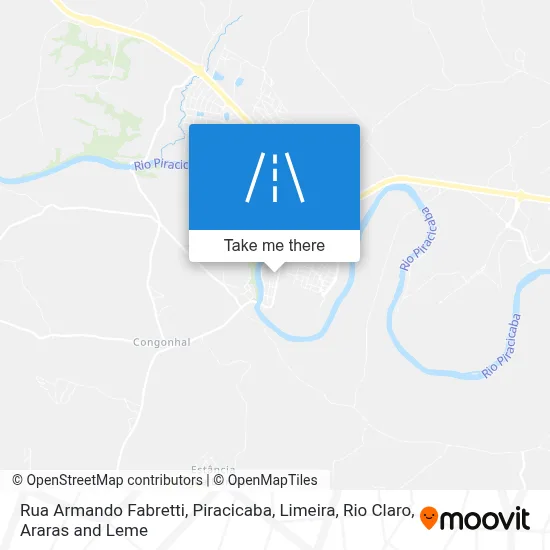 Rua Armando Fabretti map