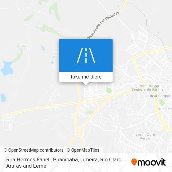 Rua Hermes Faneli map