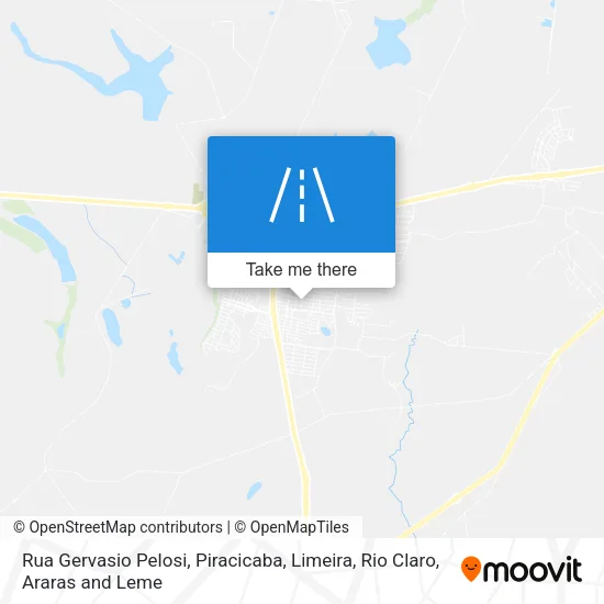 Rua Gervasio Pelosi map