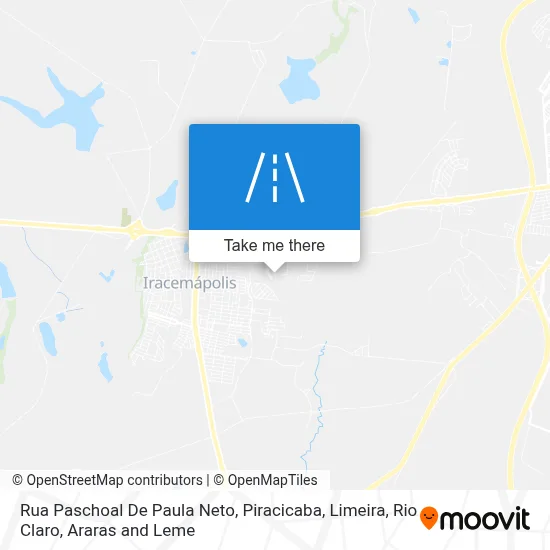 Rua Paschoal De Paula Neto map