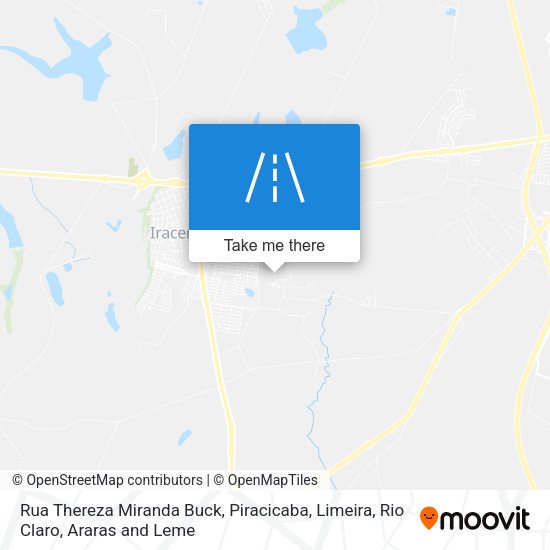 Rua Thereza Miranda Buck map