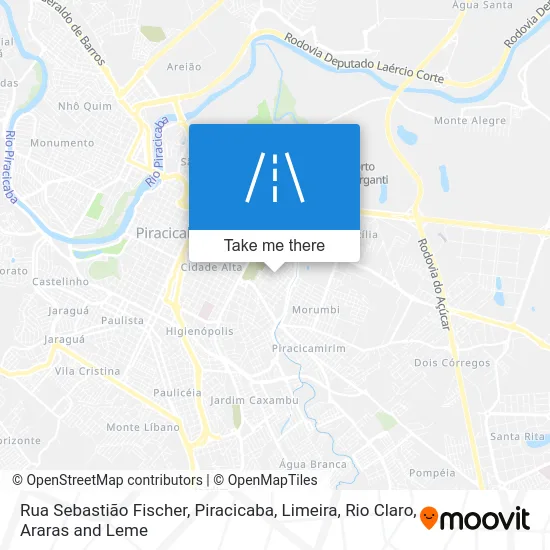 Rua Sebastião Fischer map