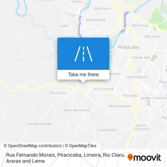Rua Fernando Morais map