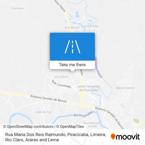 Rua Maria Dos Reis Raimundo map
