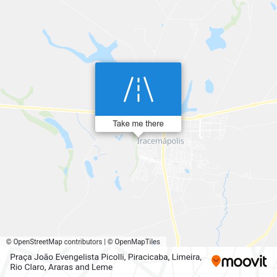 Praça João Evengelista Picolli map