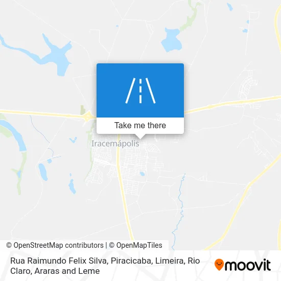 Rua Raimundo Felix Silva map