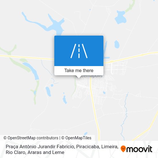 Praça Antônio Jurandir Fabricio map