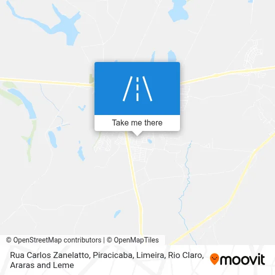 Rua Carlos Zanelatto map