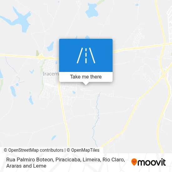 Rua Palmiro Boteon map