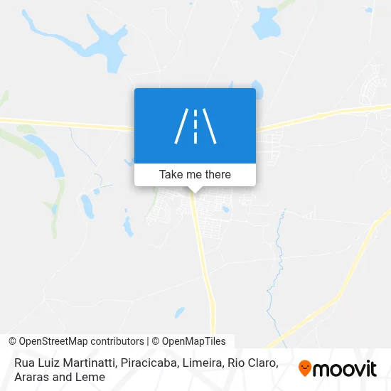 Rua Luiz Martinatti map