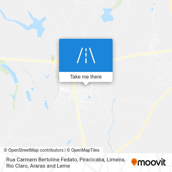Rua Carmem Bertoline Fedato map