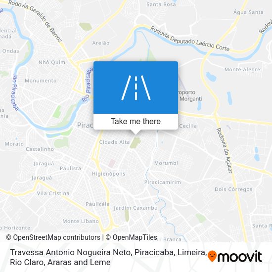 Travessa Antonio Nogueira Neto map