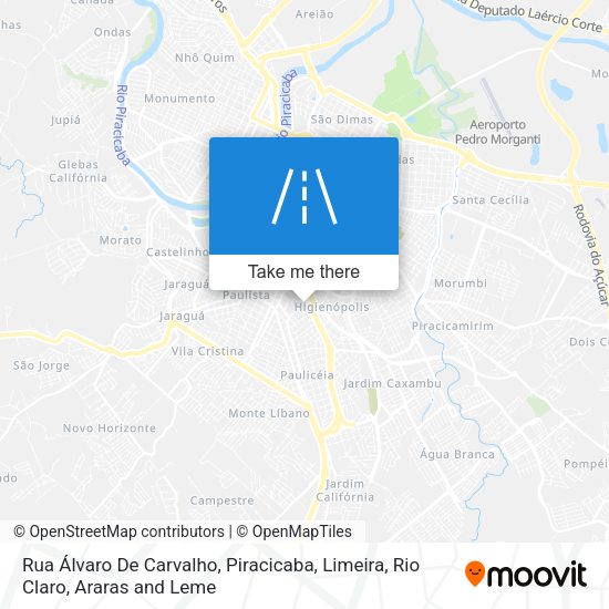 Rua Álvaro De Carvalho map