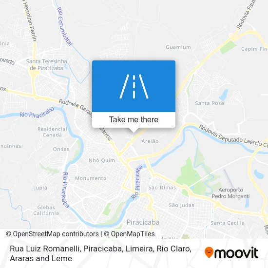 Rua Luiz Romanelli map