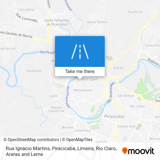 Rua Ignácio Martins map