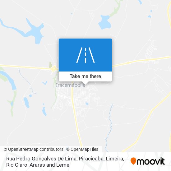 Rua Pedro Gonçalves De Lima map