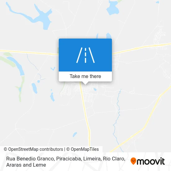 Rua Benedio Granco map