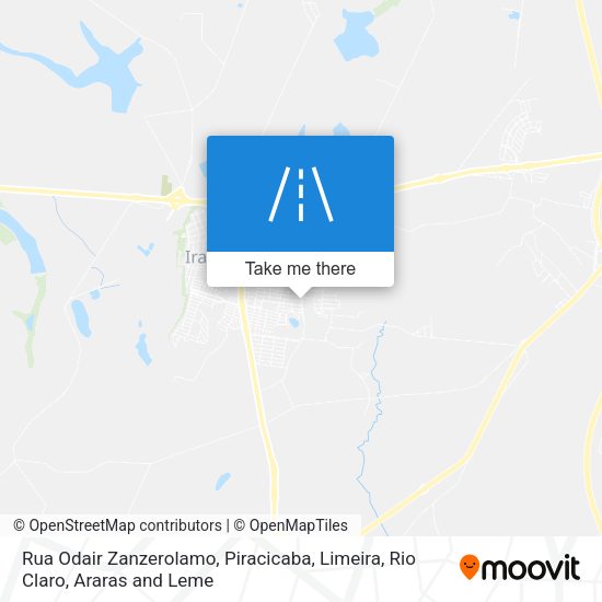 Rua Odair Zanzerolamo map