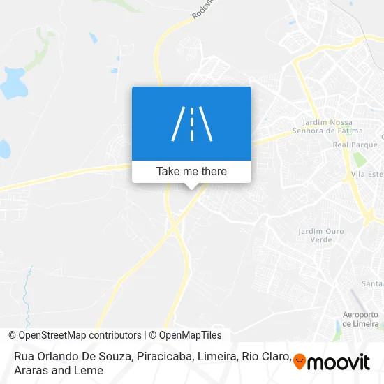 Rua Orlando De Souza map