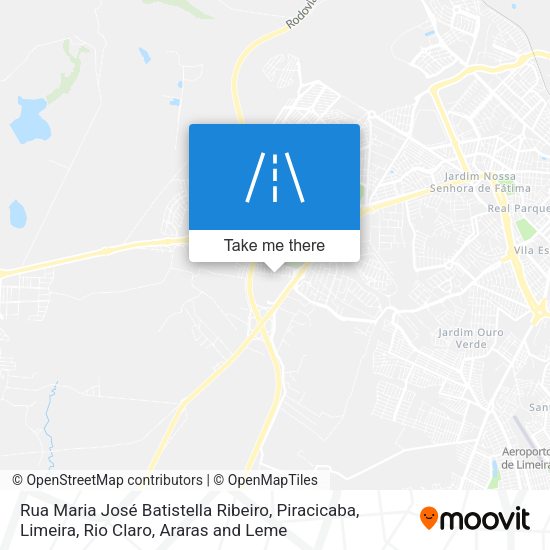Rua Maria José Batistella Ribeiro map