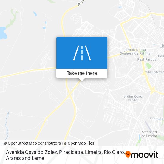 Avenida Osvaldo Zolez map