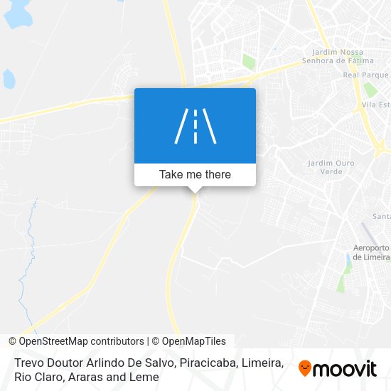 Trevo Doutor Arlindo De Salvo map