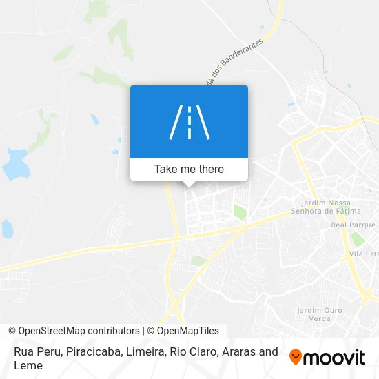 Rua Peru map