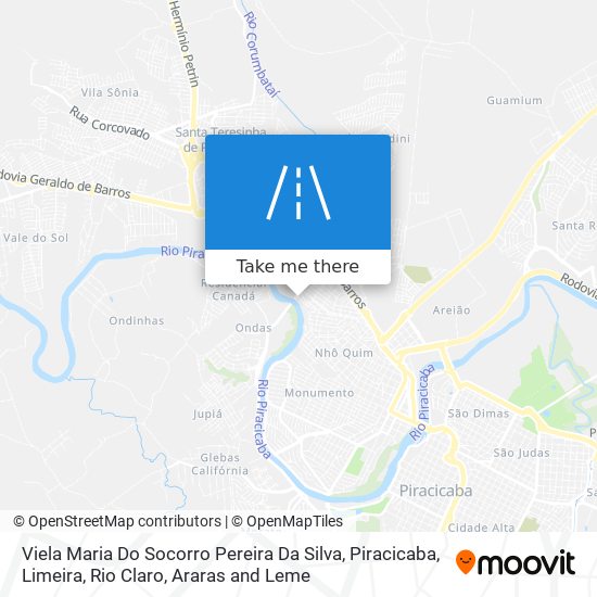Viela Maria Do Socorro Pereira Da Silva map