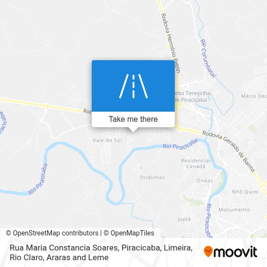 Rua Maria Constancia Soares map