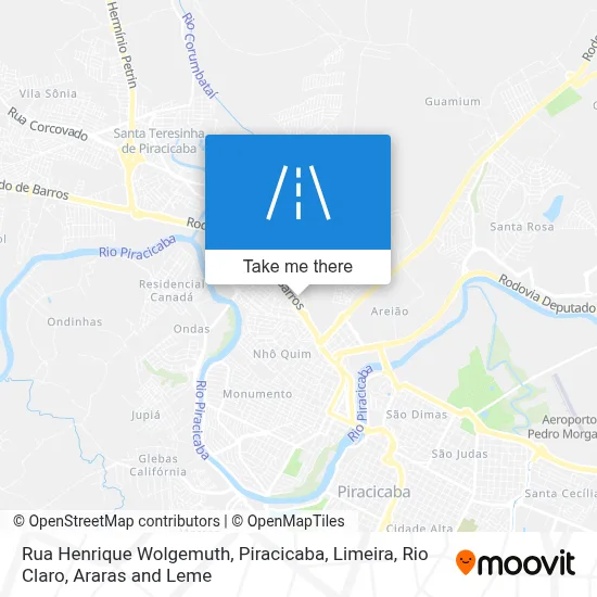 Rua Henrique Wolgemuth map