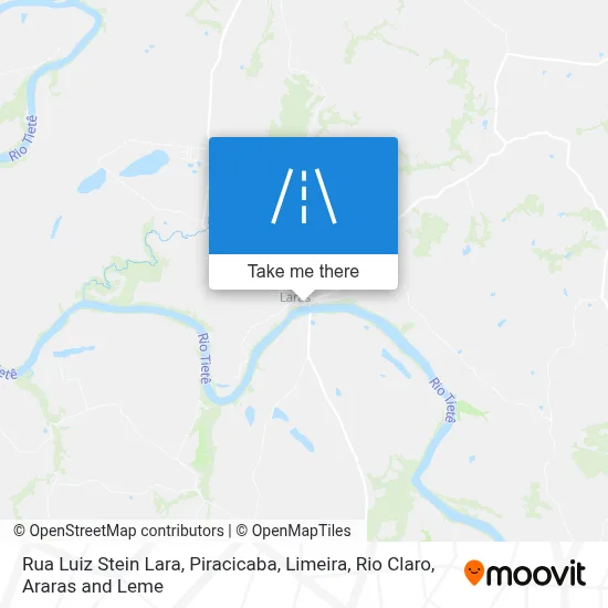 Rua Luiz Stein Lara map