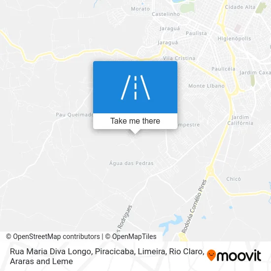 Rua Maria Diva Longo map
