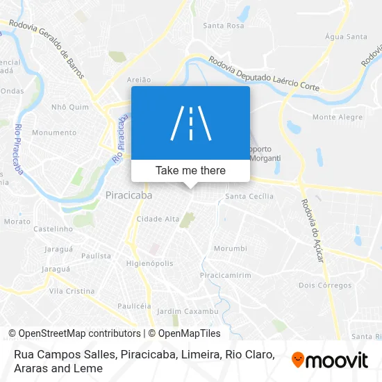 Rua Campos Salles map
